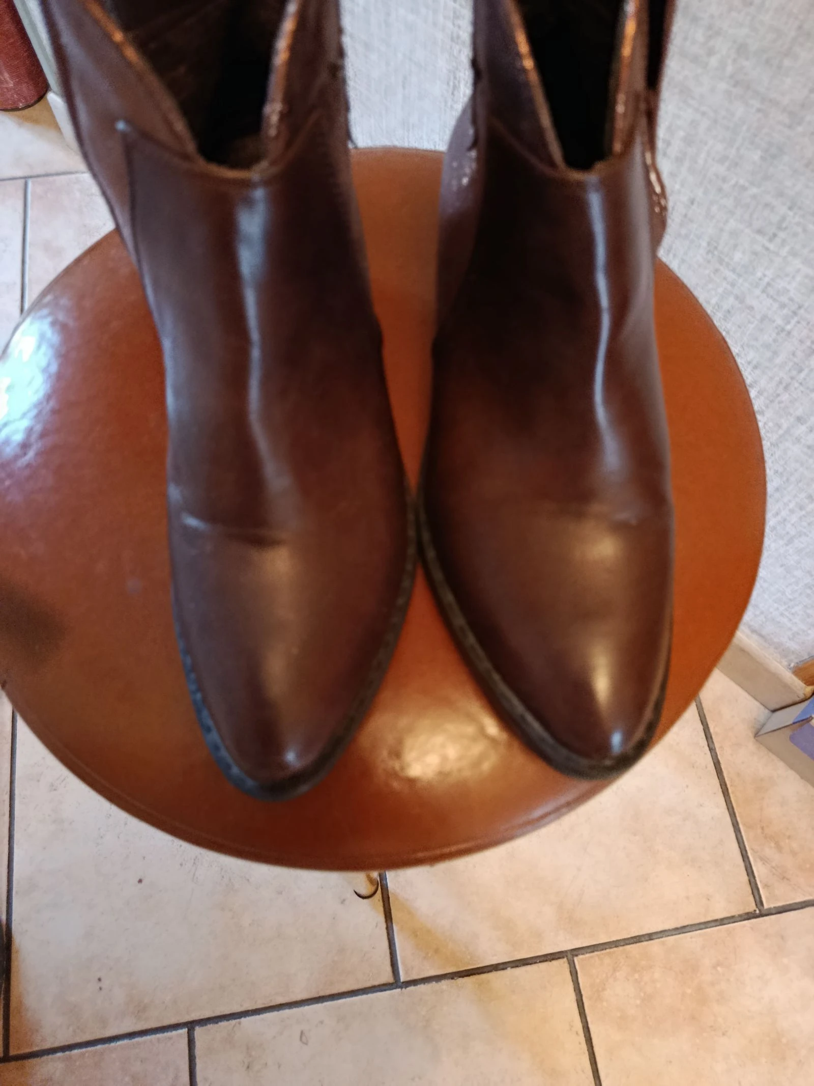 Bottines à petits talons  – photo 2